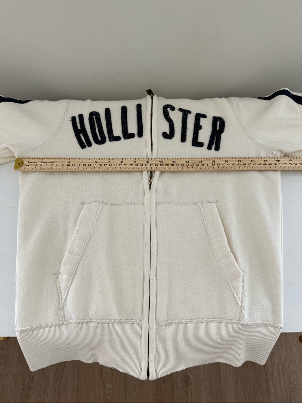 NWT Authentic 2000s Hollister Full Zip Jacket Men’s Small - Picture 5 of 7